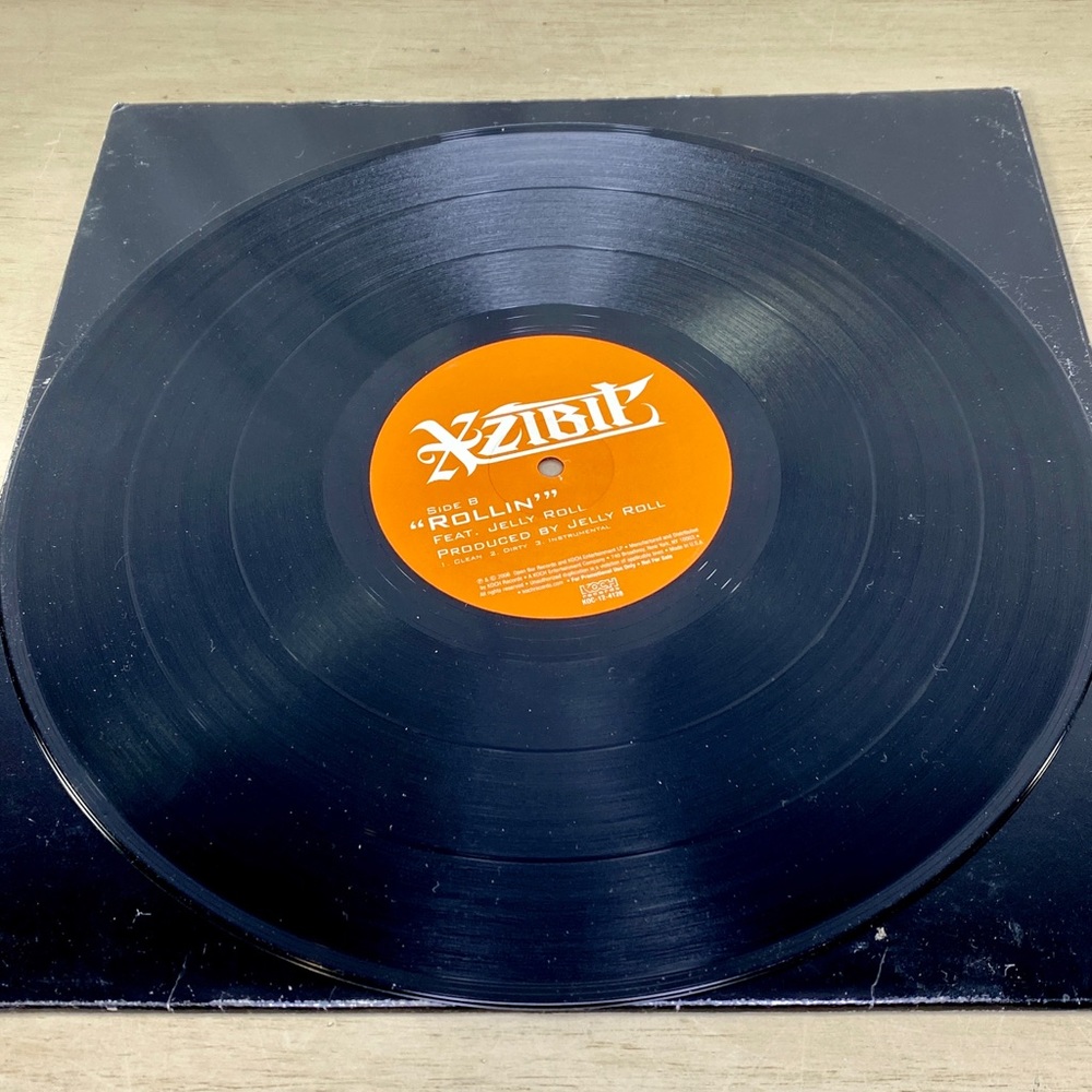 Xzibit Concentrate 12” Vinyl Record Promo Rollin Rare KOC-12-4128